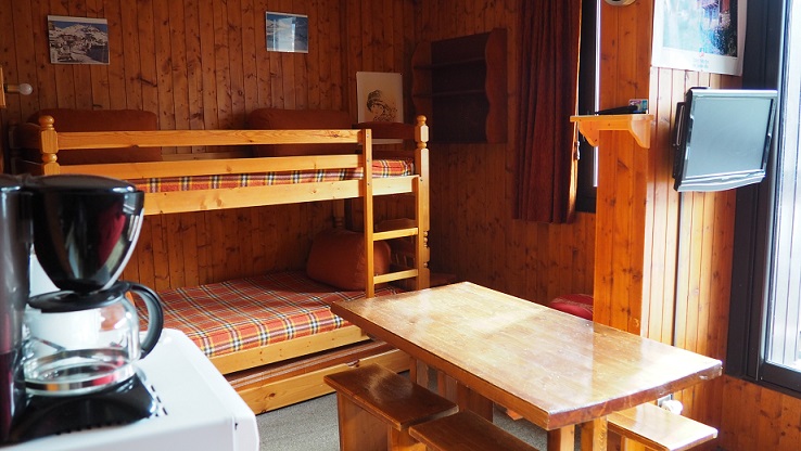 Studio 4 personnes - Apartements GENEPI - Les Menuires Reberty 1850