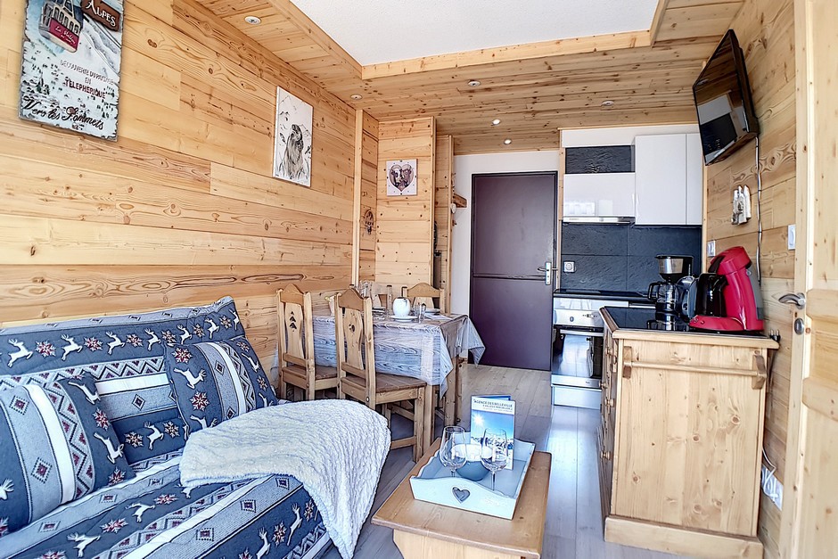 2 rooms 4 people - travelski home choice - Apartements L'oree DES PISTES - Les Menuires Bruyères