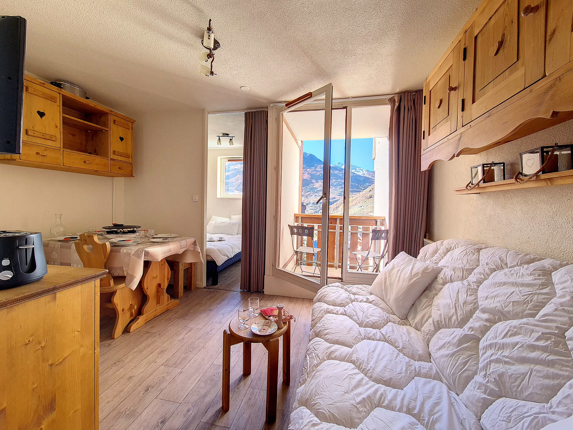 2 rooms 4 people - travelski home choice - Apartements SKI SOLEIL - Les Menuires Bruyères