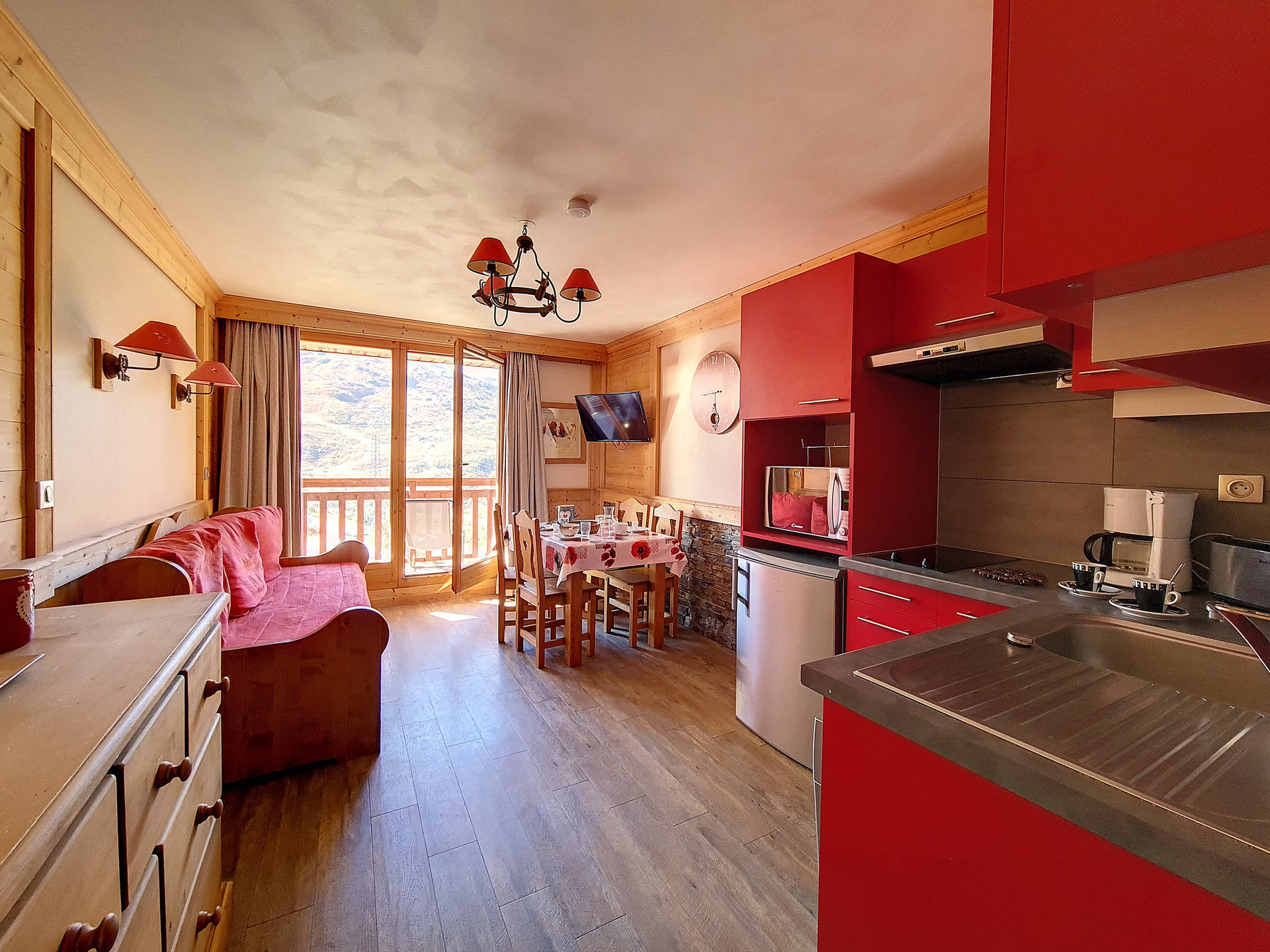 2 rooms 4 people - travelski home choice - Apartements VALMONTS A - Les Menuires Bruyères