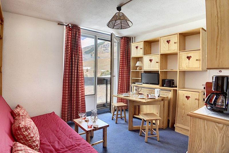 Studio 2 personnes - Apartements DORONS - Les Menuires Croisette
