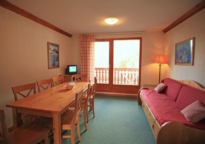2 rooms for 6 people with cabin - Résidence Lagrange Vacances Les Valmonts de Val Cenis 3* - Val Cenis Lanslebourg