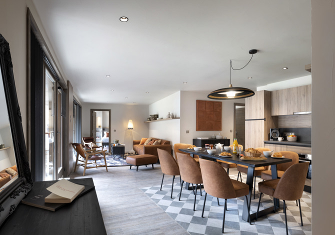 5 Pieces 8 Personnes - Résidence Ynicio 4* - Tignes Val Claret
