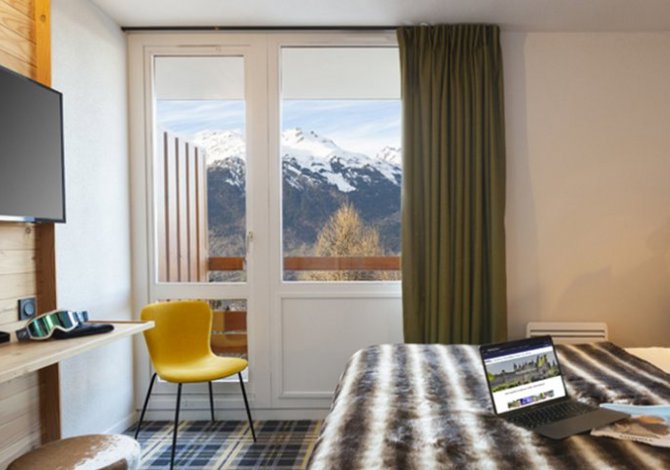 Superior Room for 2 Persons (twin beds) All Inclusive - SOWELL Family La Lauzière 3* - Plagne Montalbert