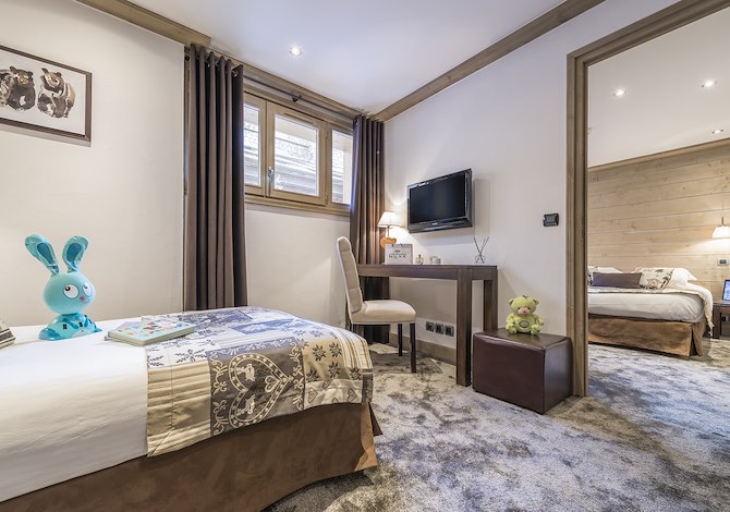 Room for 3 Family Breakfast - Hôtel La Chaudanne 4* - Méribel Centre 1600