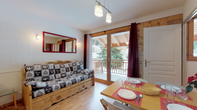 Studio 4 people - Résidence Les Chalets de Florence 3* - Valfréjus