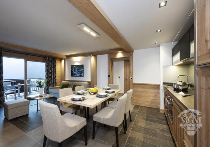 3 Pieces 6 Persons Grand Comfort - MGM Hôtels & Résidences – Résidence Alpen Lodge - La Rosière