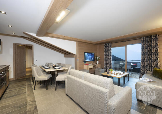 4 Pieces 8 Persons Duplex - MGM Hôtels & Résidences – Résidence Alpen Lodge - La Rosière