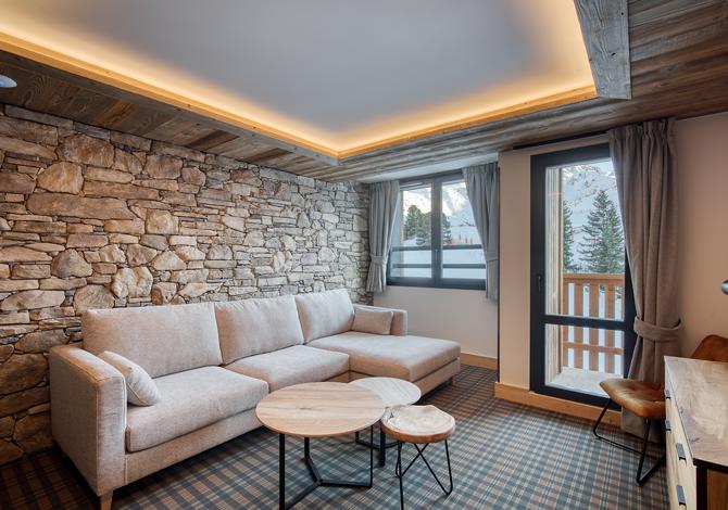 5 Pieces 9 Personnes PMR avec cabine - Résidence Turquoise - Plagne - Belle Plagne
