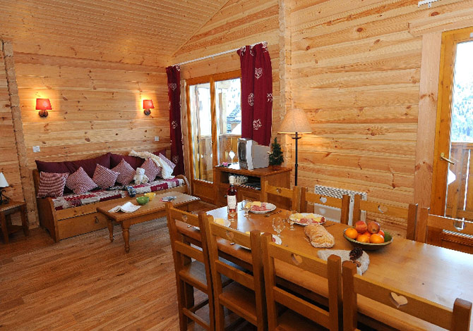 Chalet individual 3 Rooms 6/8 people Duplex - Résidence Odalys Le Grand Panorama 3* - Valmeinier