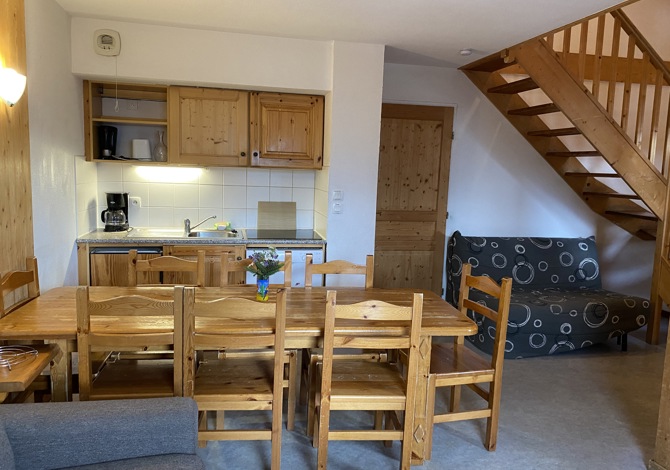 5-room cabin duplex apartment 10/12 people - travelski home classic - Les Chalets de la Fontaine du Roi - Saint Jean d'Arves