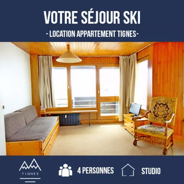 Studio near the slopes and shops - The Tuffs - Tignes Val Claret