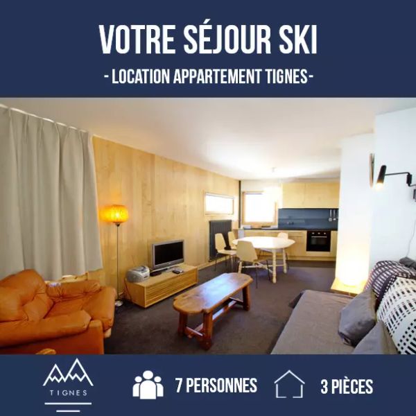 Very nice apartment of 60 m2 near the slopes - The Tuffs - Tignes Val Claret