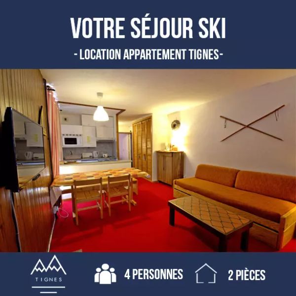 In the center of the apartment station for 4 people. - The Prariond - Tignes Val Claret
