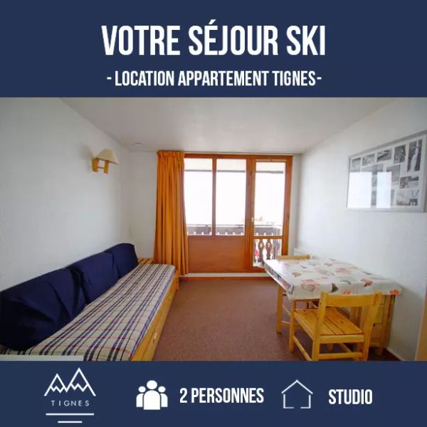functional studio at the foot of the slopes - Roundabout of the slopes - Tignes Val Claret