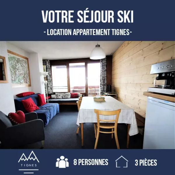 3 rooms ideally located in the heart of Val Claret - Curling A - Tignes Val Claret