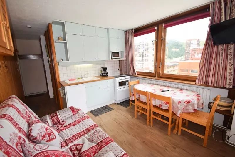 Studio pour 4 Personnes - Residence L'everest - Plagne Centre