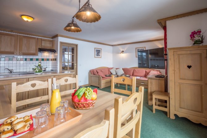 1 bedroom + alcove 6 people - Résidence Le Sun Valley 4* - Plagne - Soleil