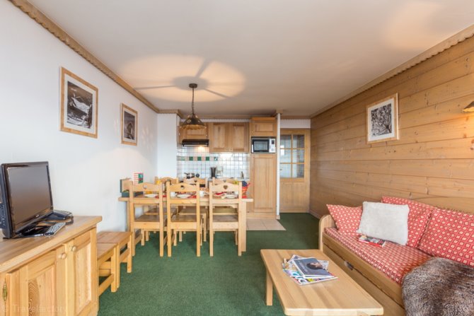 3 bedrooms 8 people - Résidence Le Sun Valley 4* - Plagne - Soleil