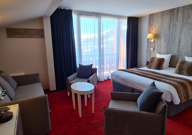 Superior Room for 2 People on Half Board - Hôtel Le Pic Blanc 4* - Alpe d'Huez