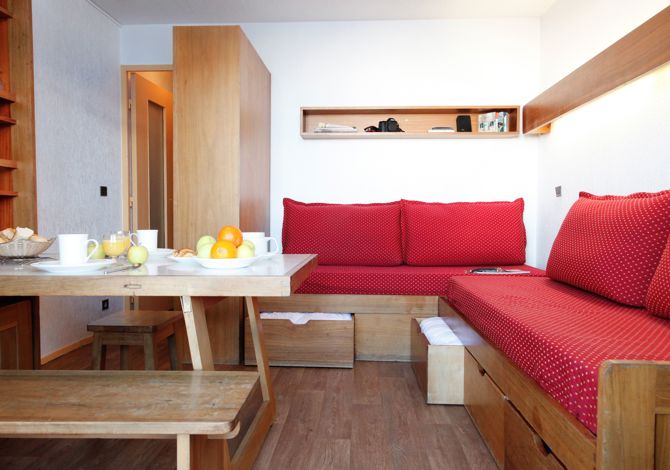 Studio for 2 with Balcony - Résidence Odalys Tourotel - Val Thorens