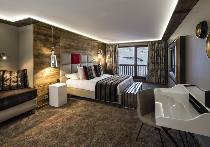 Luxury 3-person room with half board - Hôtel Koh-I Nor 5* - Val Thorens