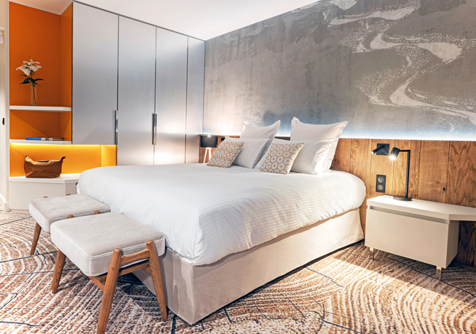 Communicating room for 4 people, half board - Hôtel VOULEZVOUS 5* - Tignes 2100 Le Lac