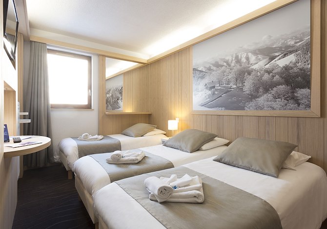 Room for 3 people Full board - Hôtel Club MMV les Bergers 4* - Alpe d'Huez