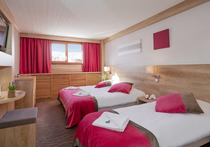Room sleeps 3 Full board - Hôtel Club MMV Le Panorama 3* - Les Deux Alpes Centre