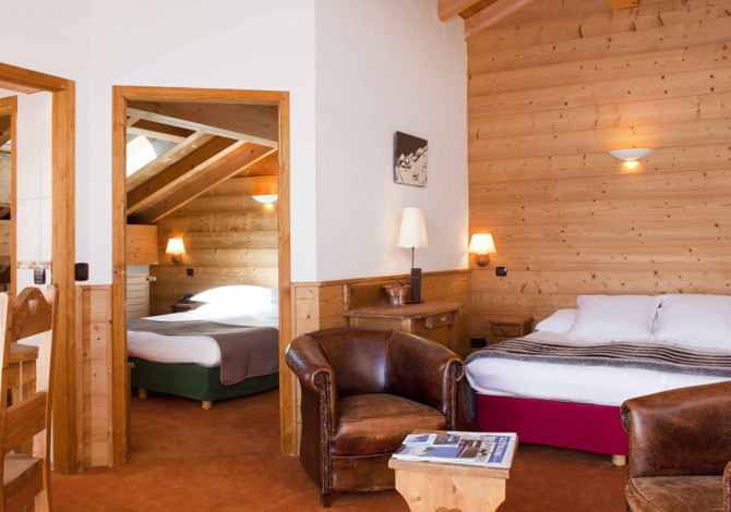 Mini-Suite 4 people with breakfast - Hôtel Beaulieu ** - La Clusaz