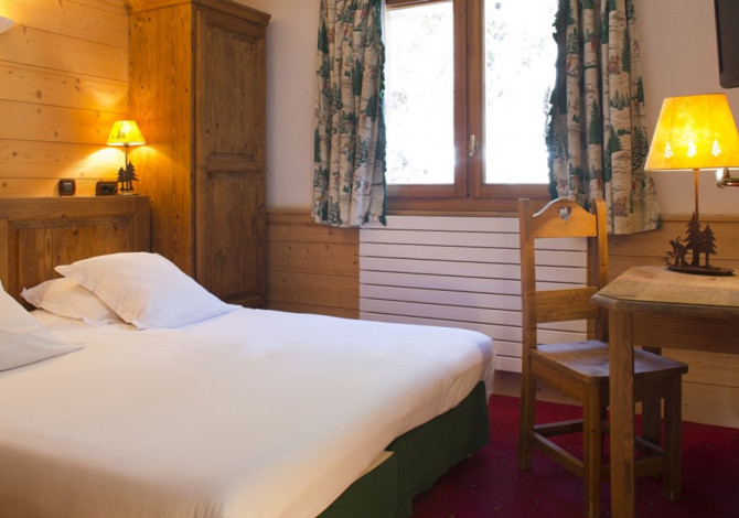 Chambre 2 Personnes Nord (without view) with breakfast - Hôtel Beaulieu ** - La Clusaz