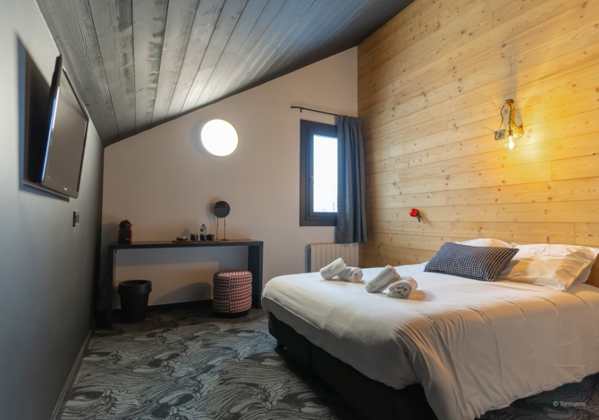 Standard Room 2 People - Hôtel Terresens Le Cristal Lodge - Serre Chevalier 1350 - Chantemerle