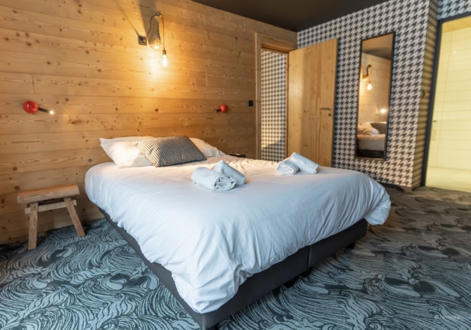 Standard Family Room 4 People - Hôtel Terresens Le Cristal Lodge - Serre Chevalier 1350 - Chantemerle