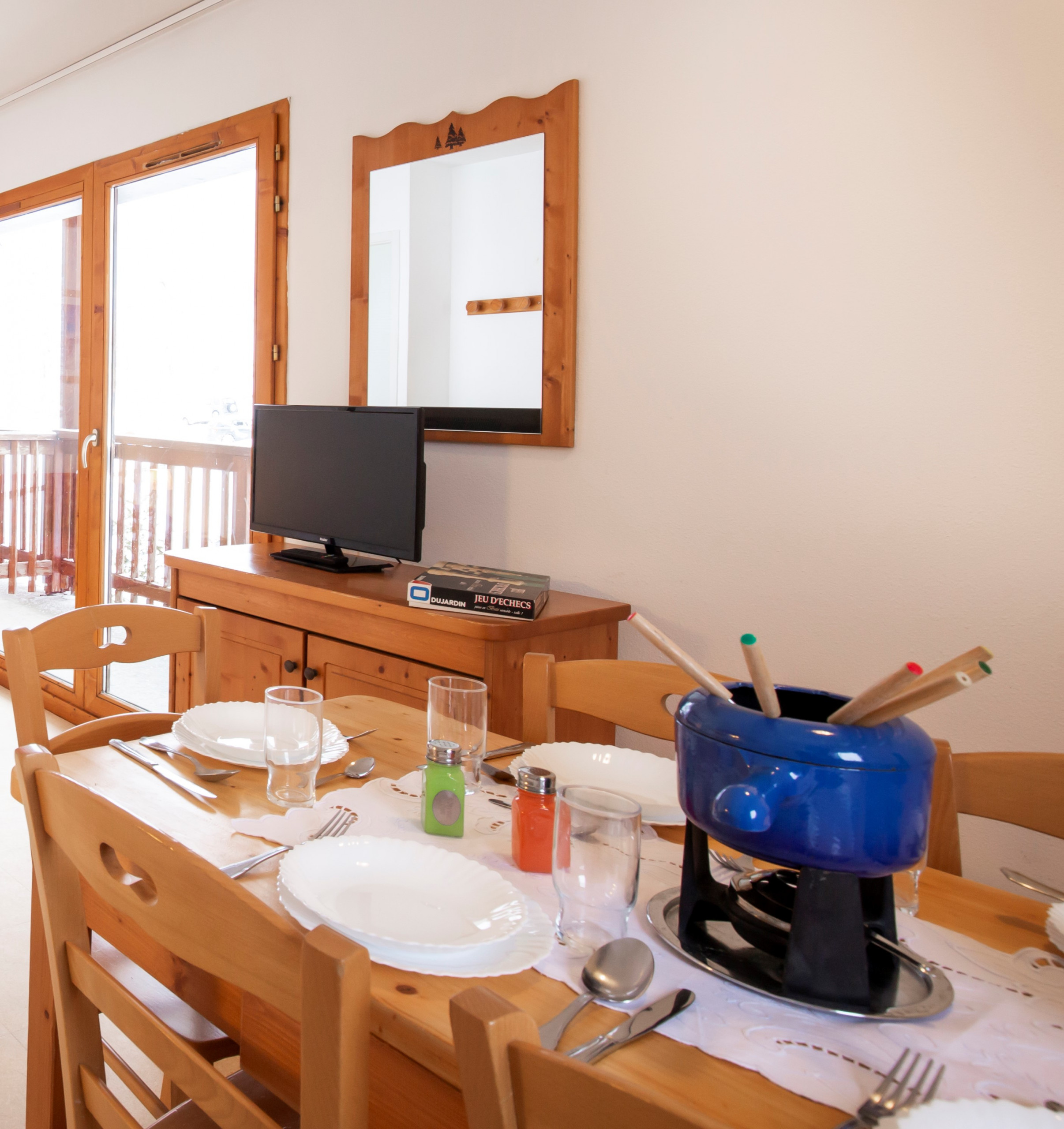 2 rooms 6 persons mountain view and view of the ski slopes - Apartements Balcons C 033 - PARC NAT. VANOISE appart. 6 pers. - Val Cenis Termignon