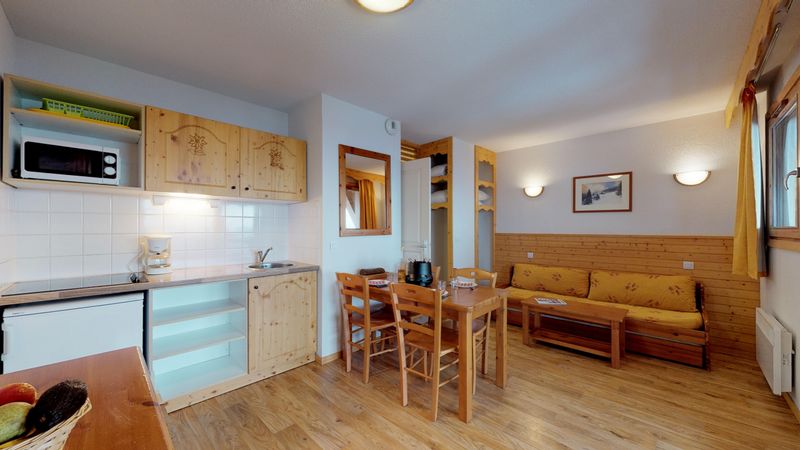 Studio 4 persons mountain view and view of the ski slopes - Studio Vercors 1 024-FAMILLE & MONTAGNE studio 4 pers - Chamrousse