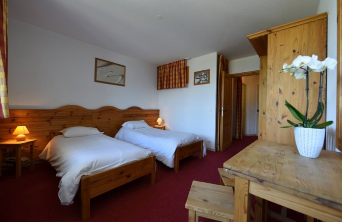1 room for 2 guests - Hotel Club MMV Les Sittelles 3* - Plagne Montalbert