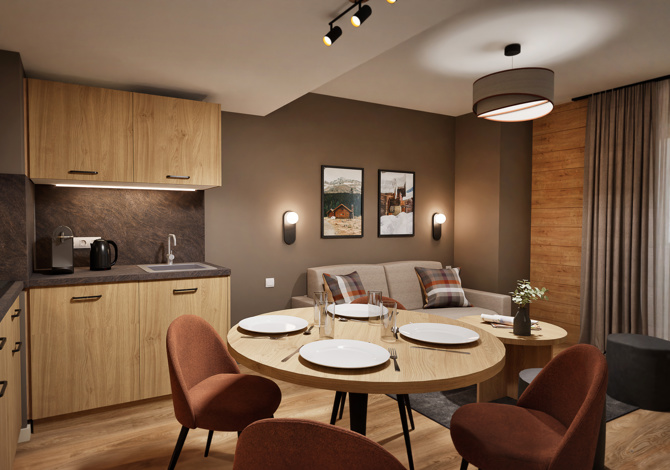 2/3-room apartment 6 people - travelski home premium - Residence L'Ecrin Blanc 4* - La Rosière
