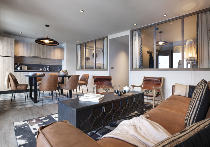 4 Rooms 4/6 People with sauna - Résidence Ynicio 4* - Tignes Val Claret