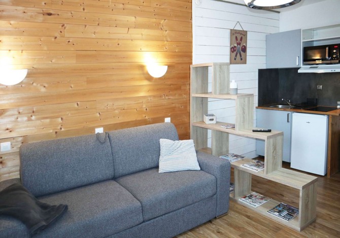 Studio 2 people 305 - travelski home select - Residence Le 1650 - Les Orres