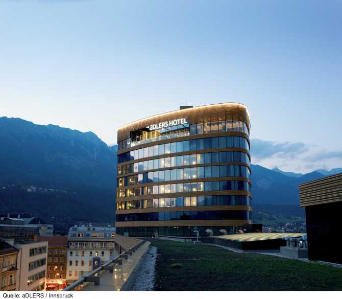 Room 1 adult with Breakfast - ADLERS Hotel & Lifestyle - Innsbruck