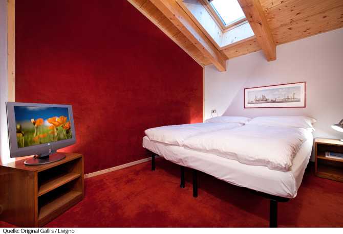 Room 1 adult 2 children with Halfboard - Hotel Galli's - Livigno