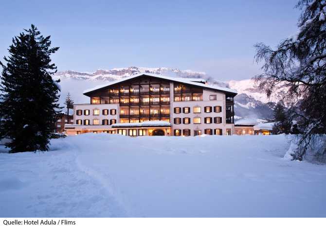 Room 1 adult 2 children with Halfboard - Hotel Soldanella by Adula - Flims 
