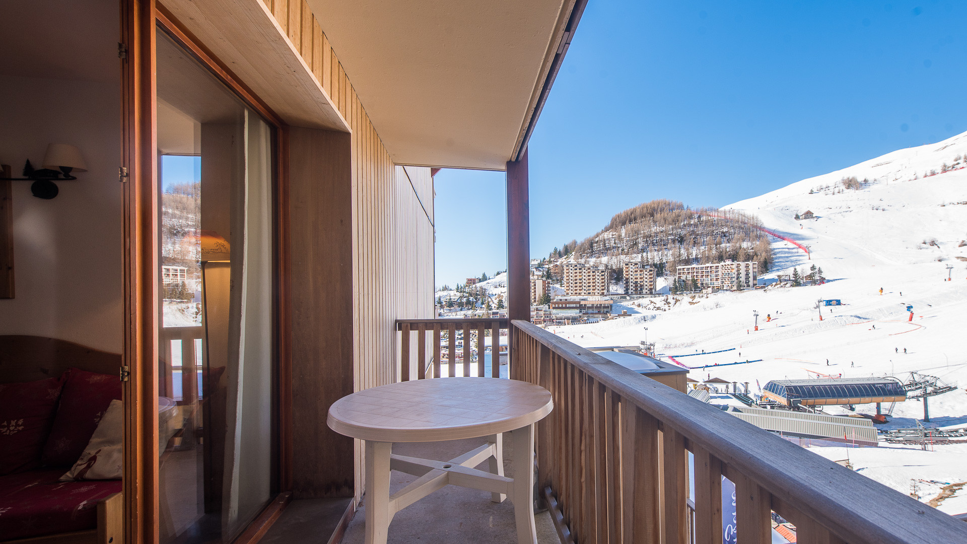 2 rooms 4 persons view of the ski slopes - Apartements T. Bergerie - A104 - Appart Belle vue 4 pers - Orcières Merlette 1850