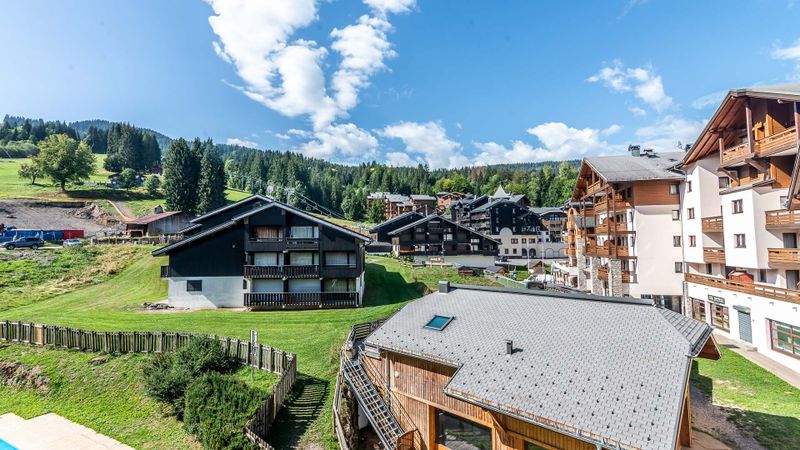2 rooms 6 persons view of the ski slopes - Apartements Les Sitelles N°18 - 2P6 - Morillon 1100 Les Esserts