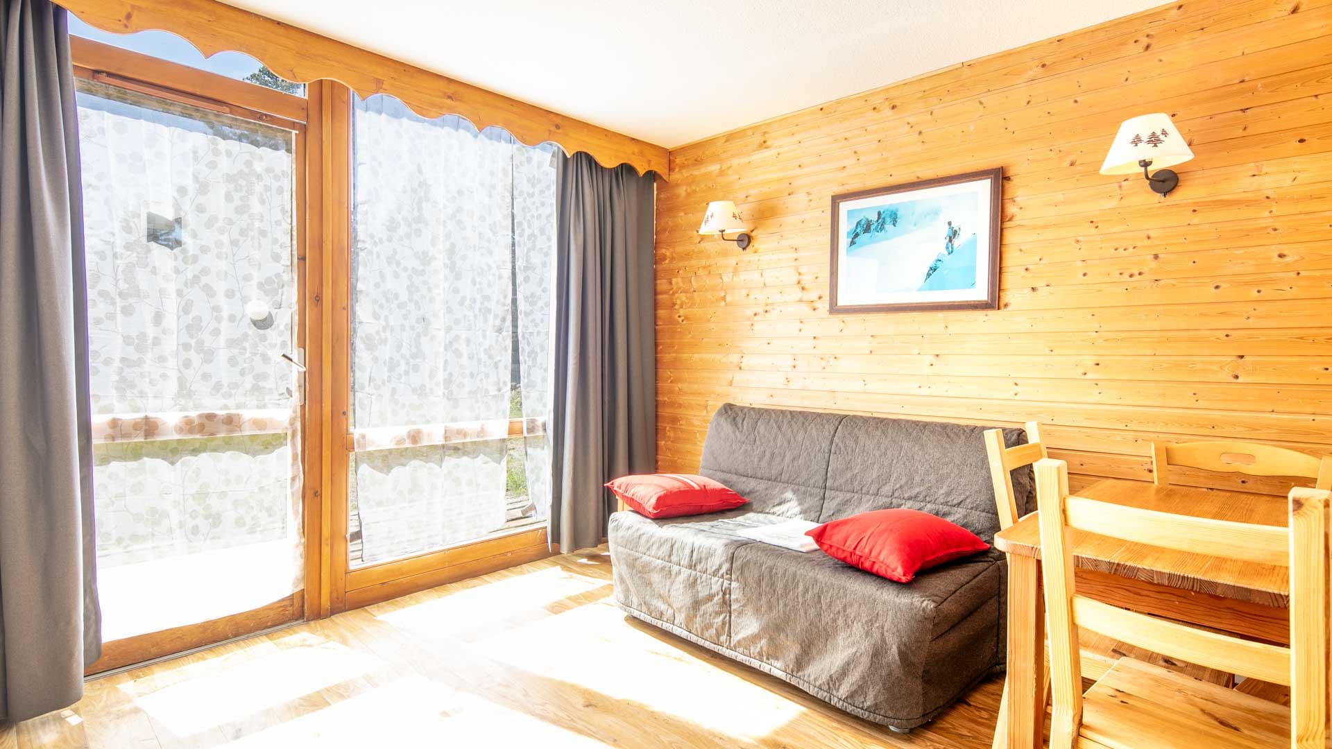 Studio 4 persons - Studio V. du Bachat A04 ASTERS - Appt spacieux 4 pers - Chamrousse