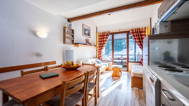 2 rooms 6 persons view of the ski slopes - Apartements Grand Morillon N°404 - 2P6 Mezzanine - Morillon 1100 Les Esserts