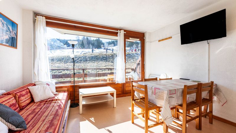 2 rooms 5 persons view of the ski slopes - Apartements Les Eterlous N°07 - 2P5 - Morillon 1100 Les Esserts