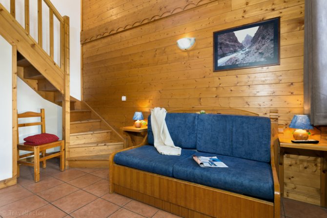 1 bedroom + cabin or mezzanine 6 people - Résidence Madame Vacances Les Lodges des Alpages 3* - Plagne - Soleil