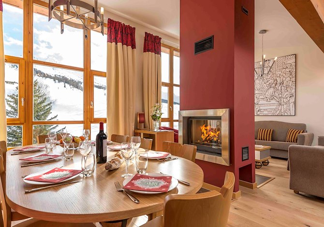 4 Rooms 8 people Duplex with fireplace - Résidence Prestige Odalys Edenarc 5* - Les Arcs 1800