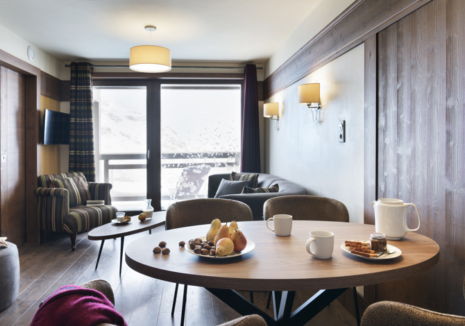 3 Pieces 4/6 personnes - Résidence Le Hameau du Kashmir **** - Val Thorens
